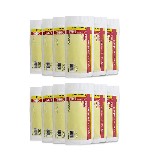 Ever Ready First Aid Sterile Burn Sheet Blanket – 60" X 90", 6-Pack, Emergency Medical Supplies