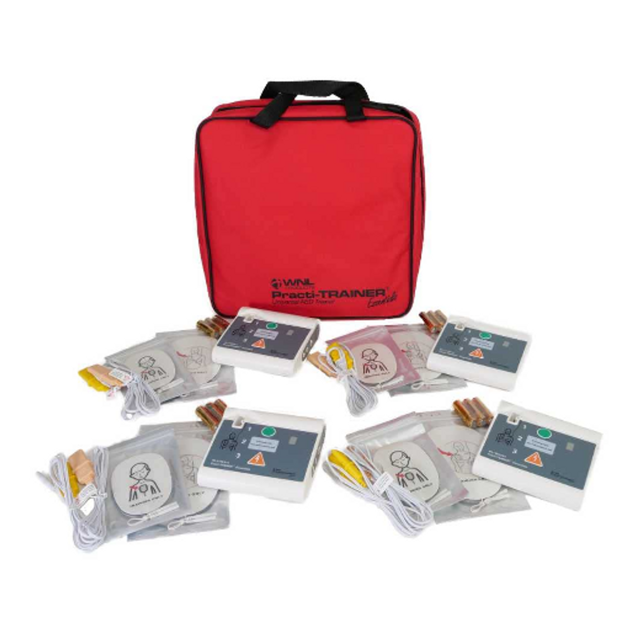 AED Defibrillator PractiTrainer Essentials Base Model AED Training Kit