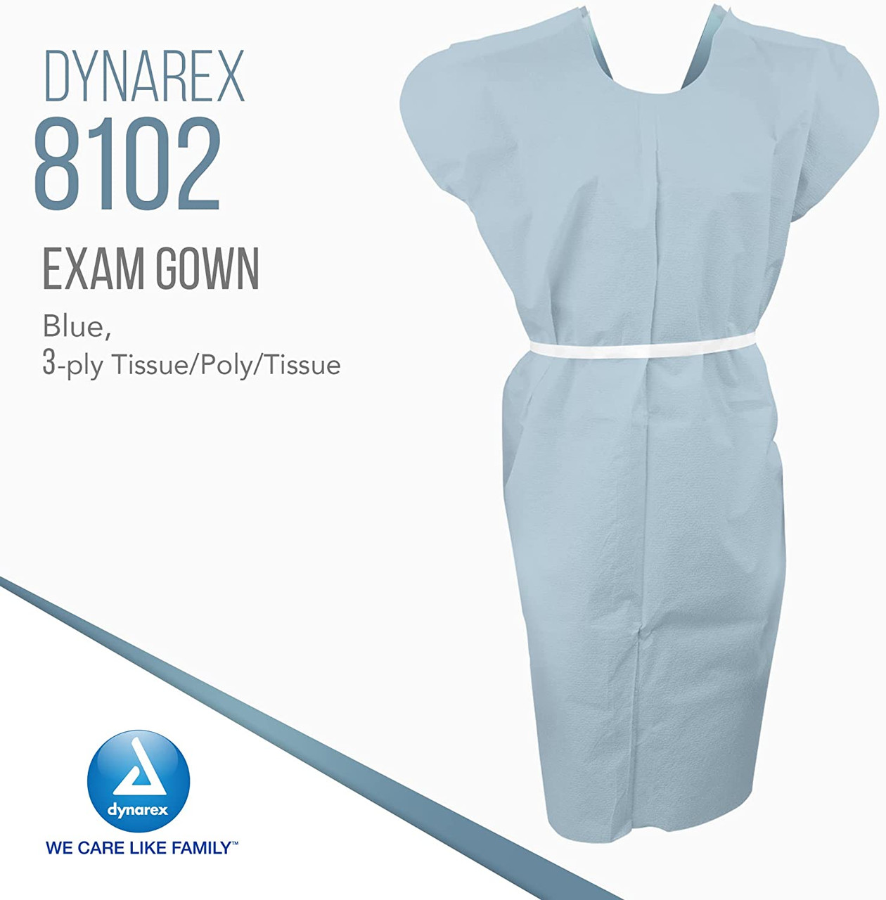 Dynarex Disposable Isolation Gowns 2141