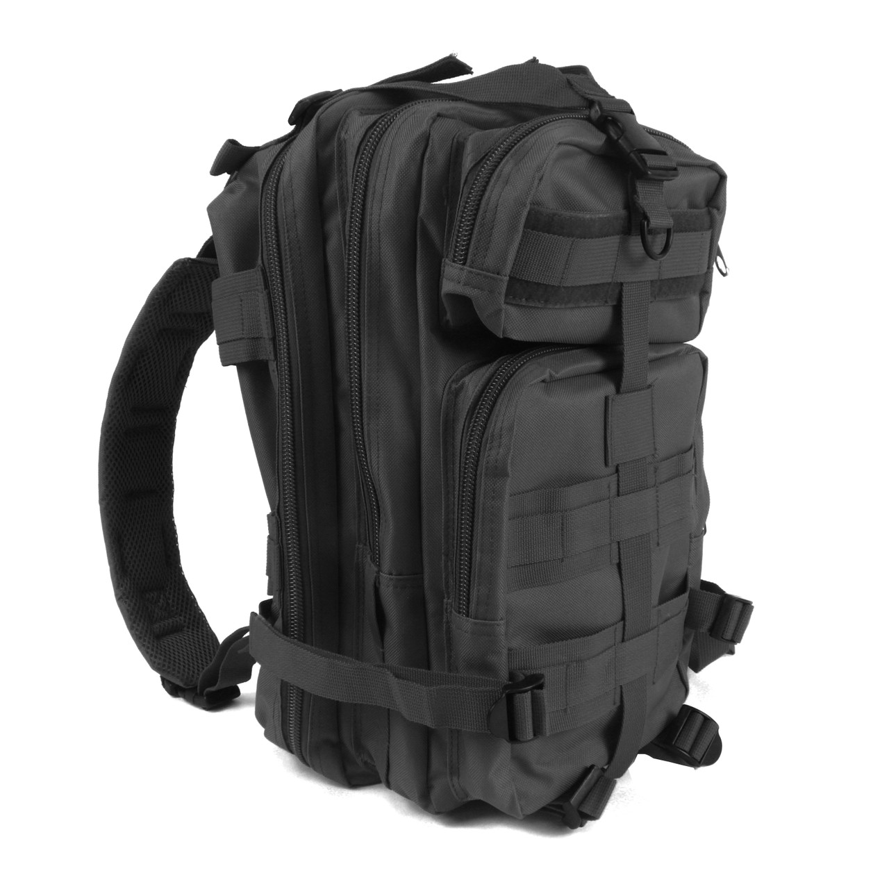 MediTac Small Owl Type Tactical Trauma Bag feat. Rip-Away Velcro Fastener Bag Backpack, Molle Bag Rucksack Pack Red