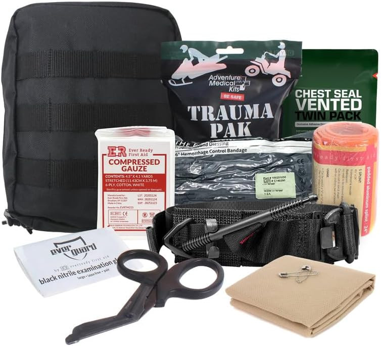 MediTac Premium IFAK Kit - Feat. Trauma Pak, Vent Chest Seal