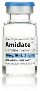 Etomidate Injection 2mg/mL - 20 mL Single-Dose Vial