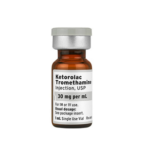 Ketorolac Tromethamine Injection, USP, 30mg/1mL Vial