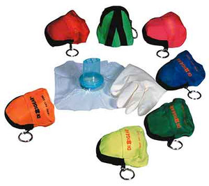 DixiGear Gotcha Covered CPR Protector Belt/Keychain Kit - Purple