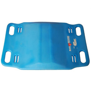 Dixie EMS CPR Cardiac Board Plastic Spineboard CPR Aid, 23.75