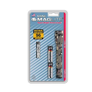 Maglite Mini Incandescent 2-Cell AA Flashlight, Camo