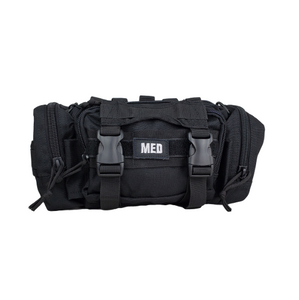 MediTac Small Owl Type Tactical Trauma Bag feat. Rip-Away Velcro Fastener Bag Backpack, Molle Bag Rucksack Pack