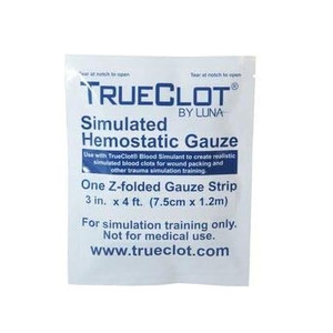 TrueClot® Simulated Hemostatic Z-Folded Gauze