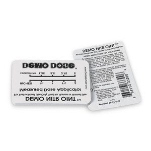 Demo Dose® Nitr Ointment 2% 30 gm Application Papers Only, Pack of 50