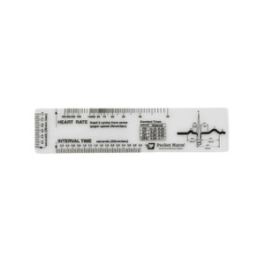 Pocket Nurse ECG Ruler -For Training Use Only