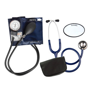 Pocket Nurse Diagnostic Set with Premium Dual-Head Stethoscope -For Training Use Only
