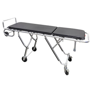 Kemp Multi-Level Mortuary Cot Stretcher, Aluminum Alloy