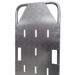 Kemp Aluminum Metal Flat Folding Stretcher