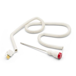 Welch-Allyn Rectal Probe Assembly, Latching Connector, 9 ft