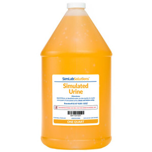 Pocket Nurse Sim Lab Solutions Simulated Urine, 32 oz. or 1 Gallon
