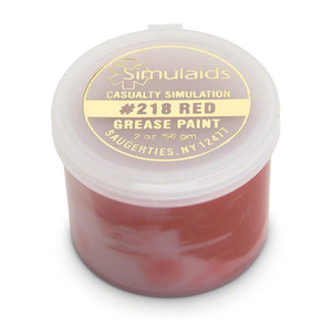 Nasco Grease Paint – Red (2 oz)