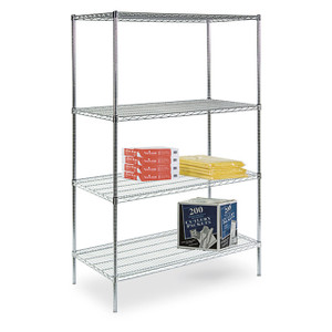 Nasco 4-Shelf Storage Rack – 36 in. W × 24 in. D × 72 in. H