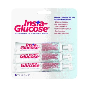 Insta-Glucose Oral Glucose Gel – Cherry (3 Pack)
