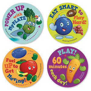 Nasco Active Kids Stickers Roll