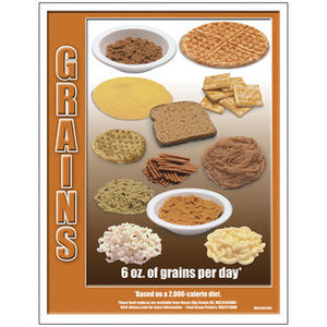 Nasco Grain Food Group TearPad – Grains Nutrition Education Handout (50 Sheets)