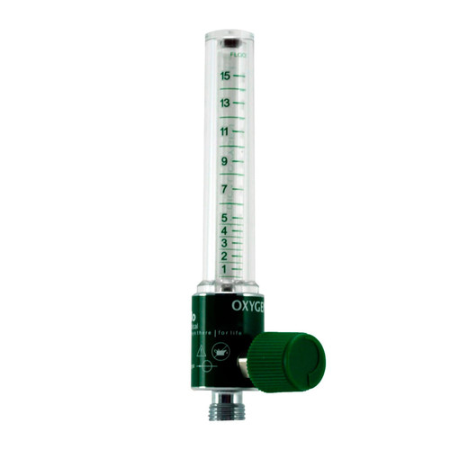 Oxygen Flowmeter 0-15 LPM with Ohio Fitting