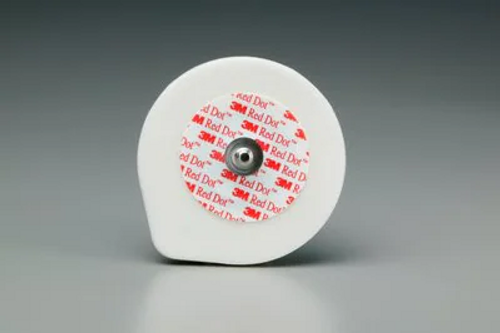 Red Dot 4cm x 3.5cm Electrode Foam Tape/Gel - 50/pack