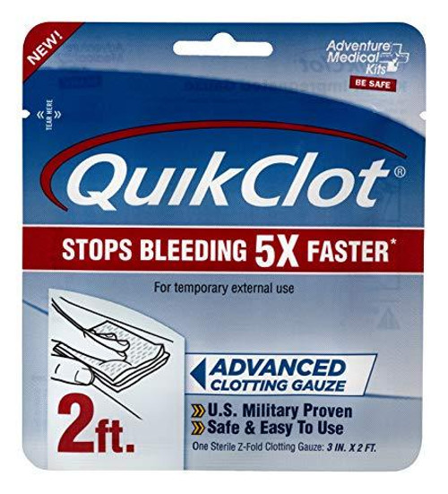 QuikClot Gauze, 3 in. x 2 ft