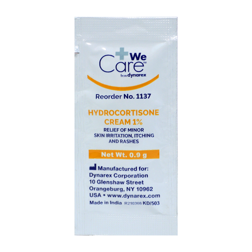 Hydrocortisone Cream 1% .9g Packet