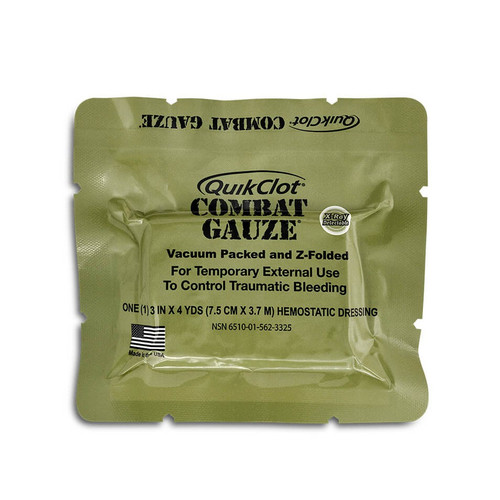 QuickClot Combat Gauze, Z-Fold