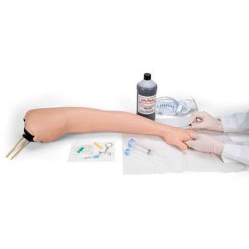 Nasco Life form Adult Venipuncture and Injection Training Arm - White
