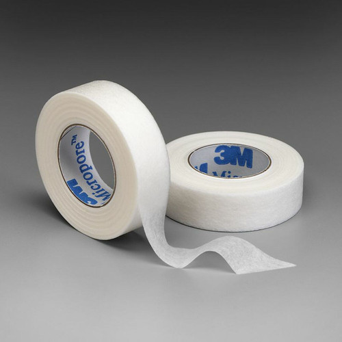 Micropore Surgical Tape, 1/2" x 10 yards, 24/box