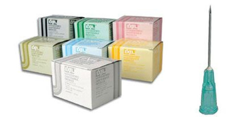 Exel Hypodermic Needles 21G X 1 1/2", Box of 100