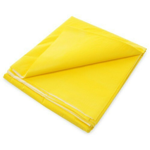 Emergency Disposable Blanket 58" X 90" - Yellow