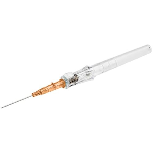BD Insyte AutoGuard Protective I.V. Catheters 14G X 1.75 in., Orange - 50/box