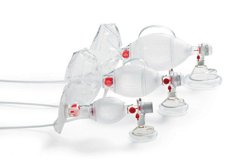 Ambu Spur II Disposable Adult BVM Resuscitator with Peep Valve, 6/case