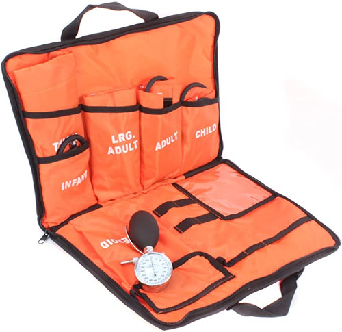 Child Aneroid Sphygmomanometer Manual Blood Pressure Monitor BP Cuff Gauge  Kit