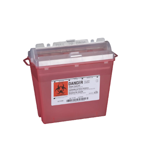 Sharps Container Bemis™ Sentinel, 1.25 Gallon, Translucent