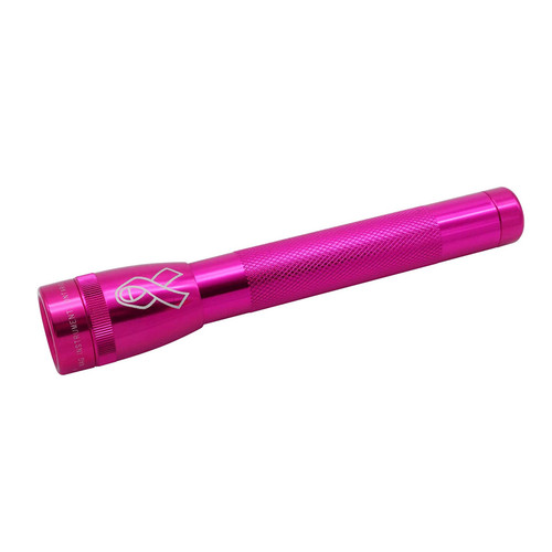 Maglite Mini Incandescent 2-Cell AA National Breast Cancer Foundation Flashlight, Pink