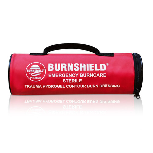 Burnshield Contour First Aid Pain Relief Cooling Burn Relief Dressing, 40'' x 40'' in Cylindrical Bag