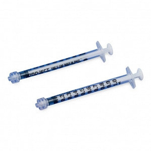 Cardinal Health Monoject 1 mL Luer Lock Syringes