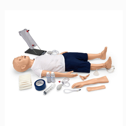 Gaumard® Multipurpose Patient Care and CPR Pediatric Simulator - 5-Year-Old Manikin - Light