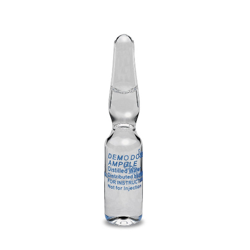 Pocket Nurse® Demo Dose® Clear Ampule - 1 ml