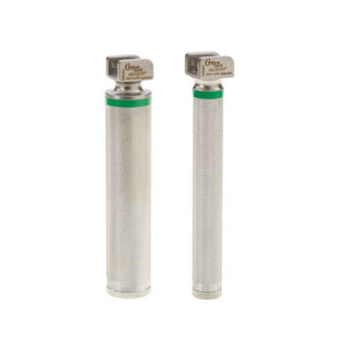 Rüsch® Green Spec® Fiber-Optic Metal Reusable Laryngoscope Handle - Small/Penlight