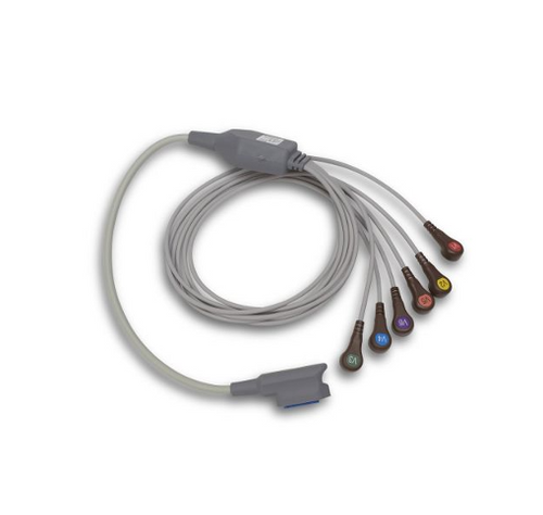 V Lead Patient Cable for 12-Lead