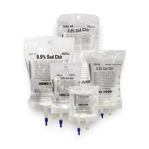 0.9% NaCl - 500 ml-  For Training Use Only