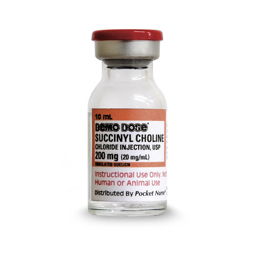 Demo Dose® Succinyl Choline Injection - 10 ml