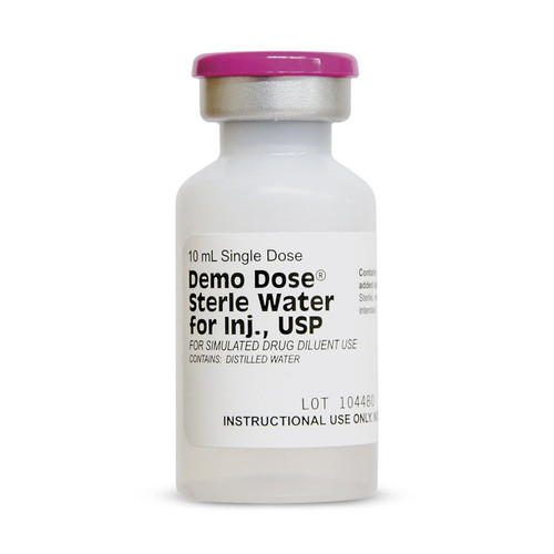 Demo Dose® Sterile Water for Injection - 10 ml