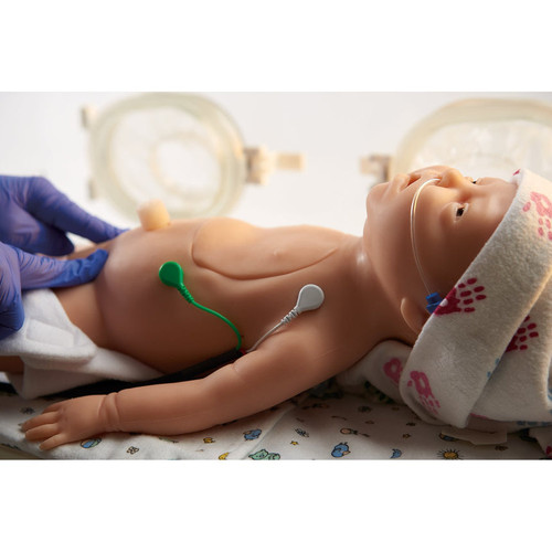 C.H.A.R.L.I.E. Neonatal Resuscitation Simulator with Interactive ECG Simulator