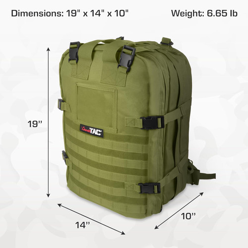 MediTac Deluxe Special Ops Tactical Field Medical Stomp Pack