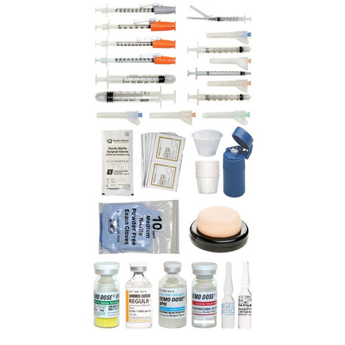 Demo Dose Preconfigured Medication Administration Kit -For Training Use Only